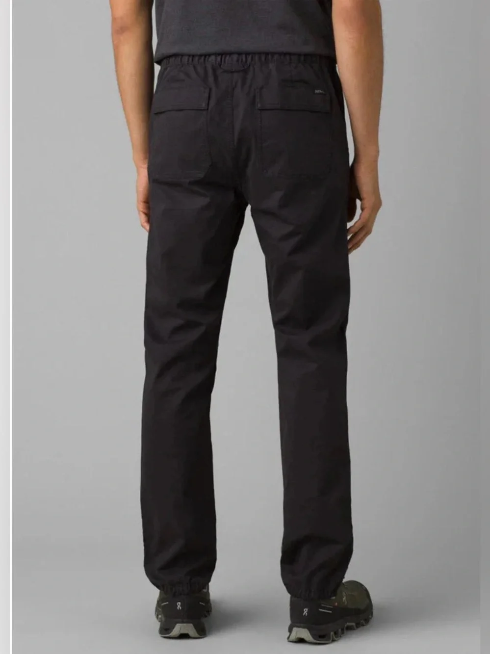 Men’s Prana High Rock‎ Pants Black Hiking Utility Outdoors Organic Cotton Active